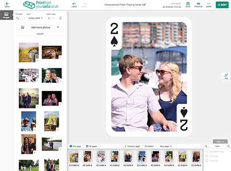 Easy to use visual editor that allows you to edit your own pack of cards!